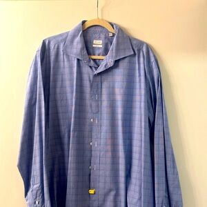 Blue Italian Dress Shirt